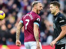 Arnautovic was a key man for the 'Irons' against Burnley. GOAL