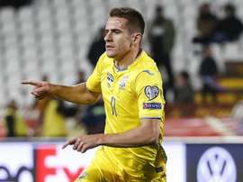Dynamo Kiev and Ukraine striker Besedin facing doping charge. AFP