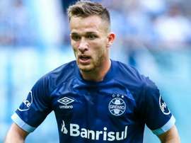 Barcelona have agreed an option to sign Aurthur. GOAL