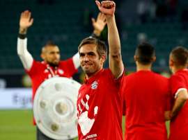 Arturo Vidal Philipp Lahm Bayern champion