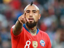 Vidal scored in Alicante, but the Chile performance was far from convincing. GOAL