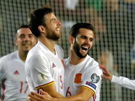Momento da celebração do gol de Illarramendi. Goal