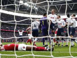 Lloris saved a late penalty from Aubameyang. GOAL