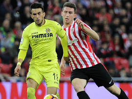 Aymeric Laporte Nicola Sansone Athletic Bilbao Villarreal La Liga