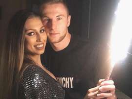 Inter, lady Skriniar dura su Instagram