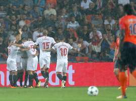 Le FC Séville s'est imposé ce soir en Turquie. AFP