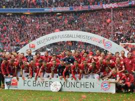 Bayern Munich Bundesliga trophy. Goal
