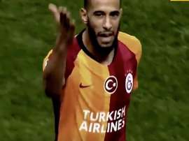 Il centrocampista offensivo del Galatasaray Belhanda. EFE