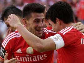 Le joueur du Benfica, Nico Gaitán Pizzi. AFP