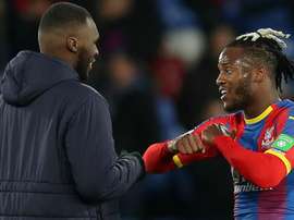 Batshuayi impressed manager Roy Hodgson during the win over Fulham. GOAL