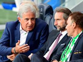 Bernard Caiazzo, Jean-Claude Blanc et Roland Romeyer. AFP