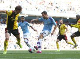 Silva got a hat-trick. GOAL