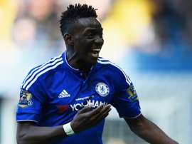 Bertrand Traoré lors d'un match de Premier League avec Chelsea. AFP