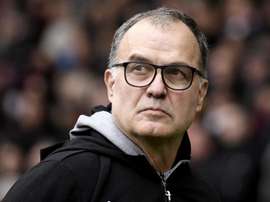 Bamford sent Leeds back top of the Championship. GOAL