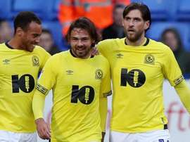 Blackburn claimed the bragging rights in the derby. GOAL