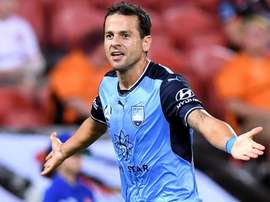Bobo scored his 15th goal of the A-League season against Brisbane Roar. GOAL