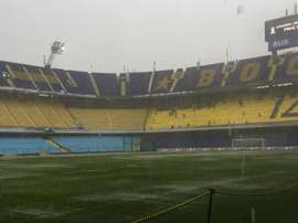 Torrential rain in Buenos Aires meant that the final was postponed. GOAL