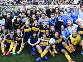 Boca thrash River 5-0 in first women's Superclasico of professional era. GOAL