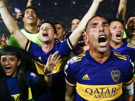 Tevez goal sees Boca win title