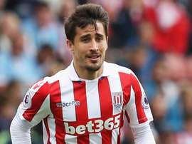 Bojan Krkic has joined Mainz on loan from Stoke City until the end of the season. AFP