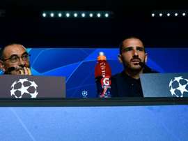 Bonucci in conferenza stampa prima del Lione. Goal