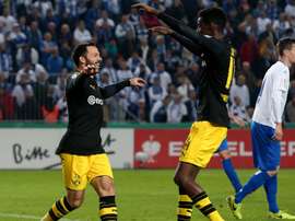 Bosz praised Alexander Isak for taking his chance inDortmund's DFB-Pokal win. GOAL