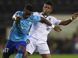 Bouna Sarr lors de Vitoria Guimaraes - Marseille. GOAL