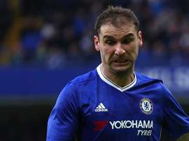 Bransilav Ivanovic qux couleurs de Chelsea. GOAL
