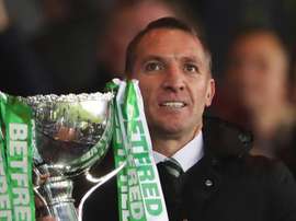 Rodgers lifted another trophy. GOAL