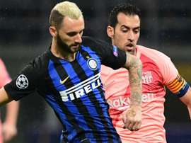 Distrazione muscolare alla coscia destra per Brozovic. Goal