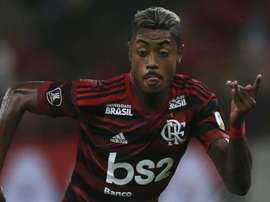 Bruno Henrique é a boa esperança de gols no Flame. AFP
