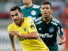 Tevez levelled the match. GOAL