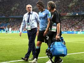 Cavani is a doubt. GOAL