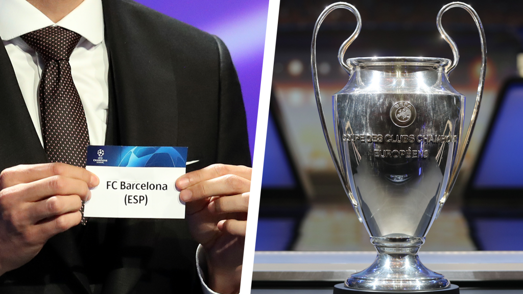 times classificados para as oitavas da champions league