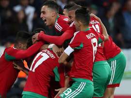 Chan 2018 Morocco v Namibia. GOAL