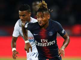 Christopher Nkunku PSG Caen Ligue. GOAL