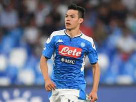 Chucky Lozano, a arma do Napoli que desafia o Liverpool. GOAL