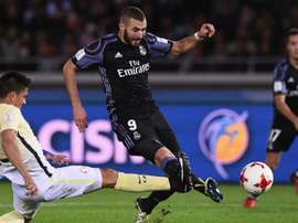 Karim Benzema was one of the stars of the match. Goal