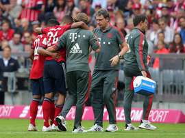 Tolisso est sorti sur blessure. Goal