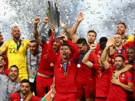 Ronaldo was delighted to win a trophy on home soil. GOAL