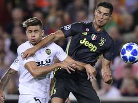 Valencia Juventus Champions League. Goal