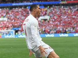 CR7 é eleito craque do jogo.Goal