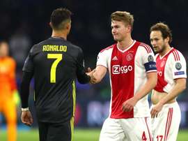 Cristiano Ronaldo and Matthijs de Ligt. GOAL