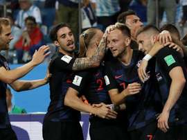 Croatia are top. GOAL