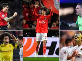 Joao Felix (middle) is one of money stars Benfica have sold for good money. GOAL