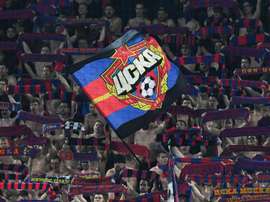 CSKA Moscow fans. Goal
