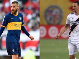 De Rossi e Ibrahimovic. Goal