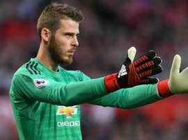 David de Gea pictured during United's defeat to Juventus in the Champions League. GOAL
