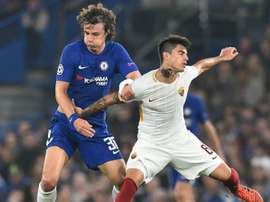 David Luiz apontou o 1º gol da partida. Goal
