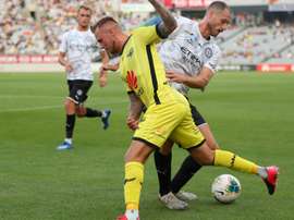 David Ball sent Melbourne City to defeat in Wellington. GOAL